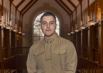 OU law student and Marine Corps Officer prepares to become a judge advocate