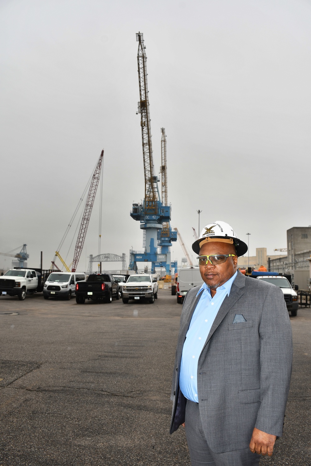 Kenneth Sasser, Sr. Rises to the Occasion on Becoming Norfolk Naval Shipyard’s Lifting and Handling Director