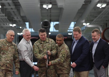 Vehicle Maintenance Shop Ribbon Cutting Ceremony