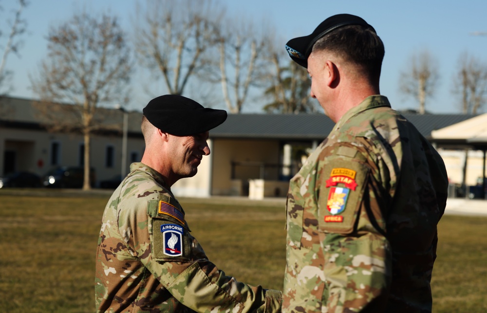 SETAF-AF holds Change of Responsibility ceremony