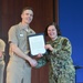 United States Navy Band Presents Awards at All Hands Meeting