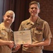 United States Navy Band Presents Awards at All Hands Meeting