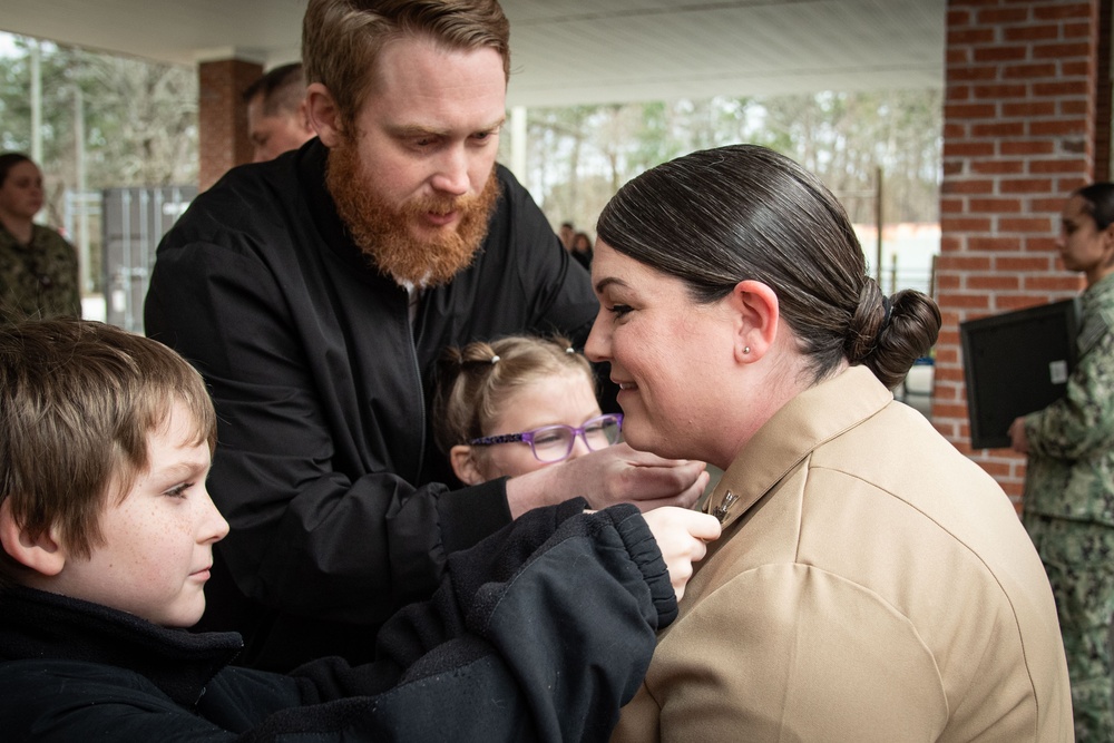 Cherry Point Sailor Frocks to Hospital Corpsman First Class