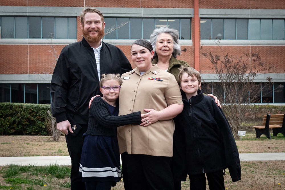 Cherry Point Sailor Frocks to Hospital Corpsman First Class