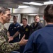 Vice Adm. Gumbleton Visits USS Mitscher