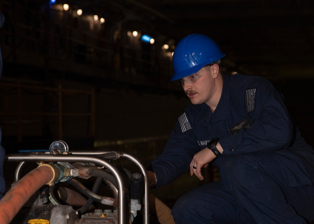 Kearsarge Participates In Damage Control Material Assessment (DCMA)