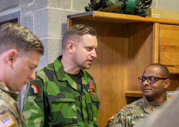 Forging lasting relationships with New York’s newest state partner: Swedish soldiers train with 42nd Infantry Division during large-scale command post exercise