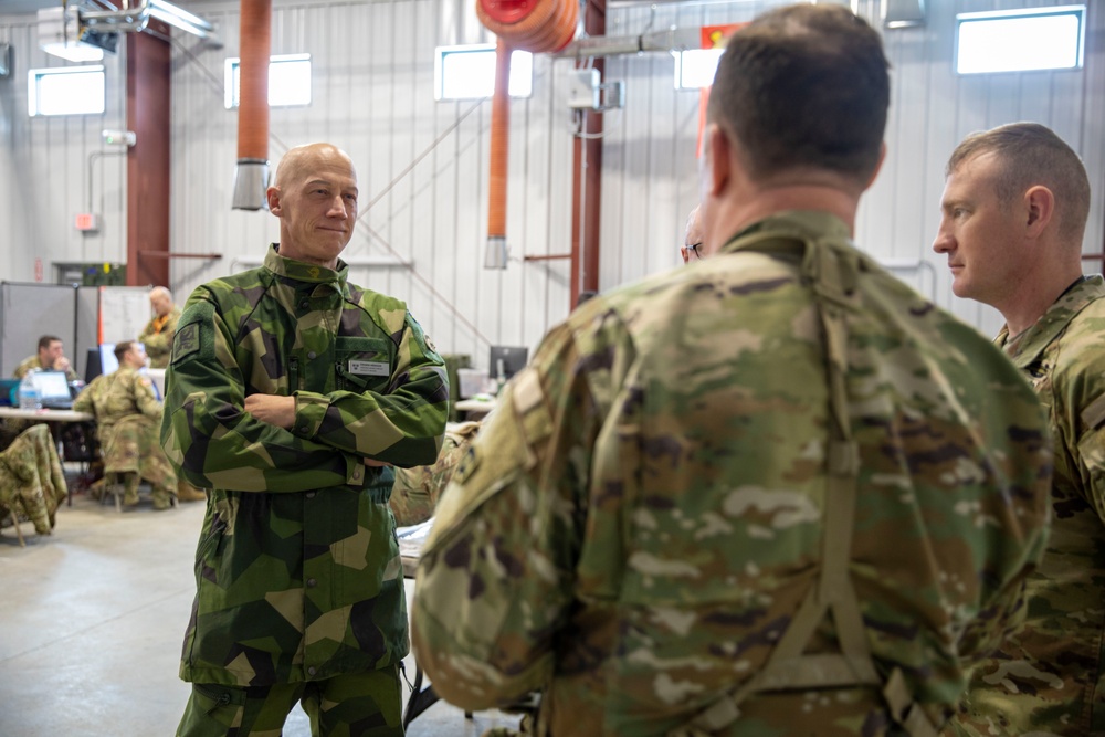 Forging lasting relationships with New York’s newest state partner: Swedish soldiers train with 42nd Infantry Division during large-scale command post exercise