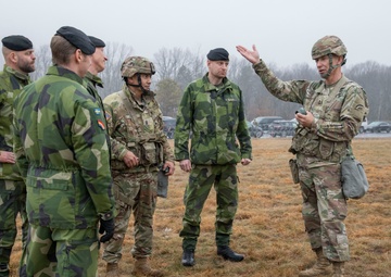 Forging lasting relationships with New York’s newest state partner: Swedish soldiers train with 42nd Infantry Division during large-scale command post exercise