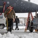 Snow on the flightline