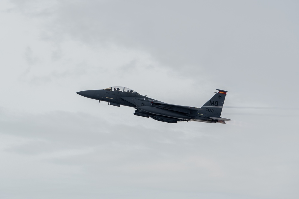 Snow on the flightline