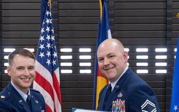 U.S. Air Force Chief Master Sgt. Michael Morris Promotion