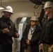 USS Ronald Reagan (CVN 76) hosts tour for Rear Adm. Peter D. Small