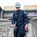 USS Ronald Reagan (CVN 76) Sailors clear snow