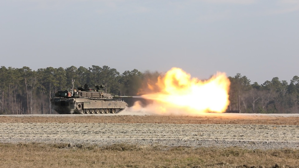 3rd Infantry Division Soldiers Complete Tank Qualification Range