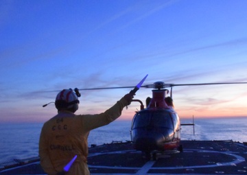 Coast Guard Cutter Campbell returns home after interdicting $91M in illicit narcotics during Eastern Pacific Ocean