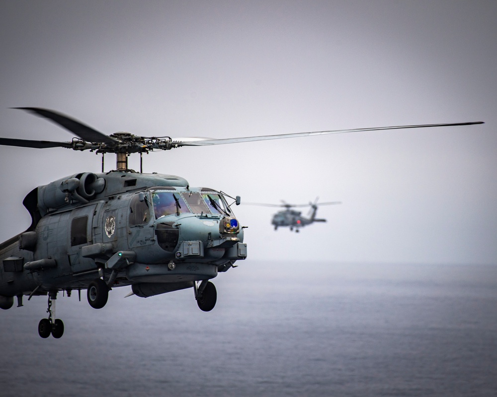 Nimitz Conducts Flight Operations