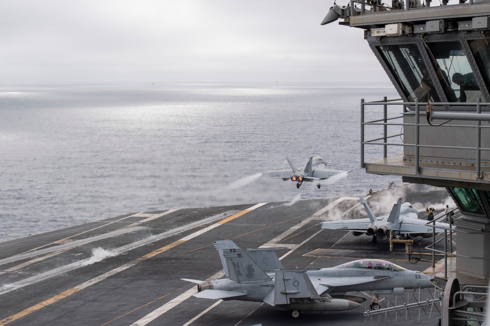 Nimitz Conducts Flight Operations