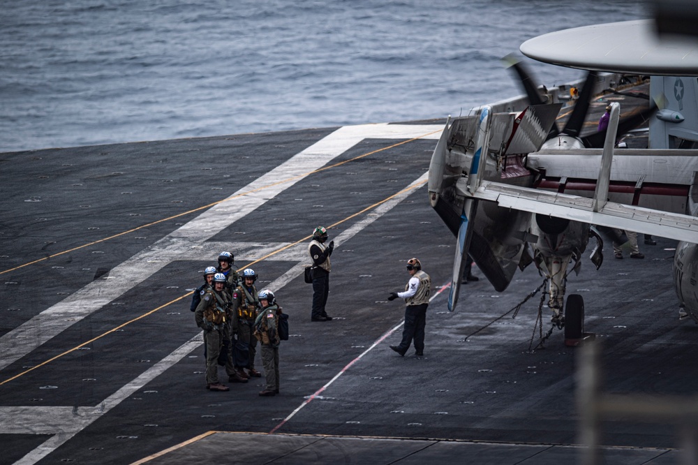 Nimitz Conducts Flight Operations