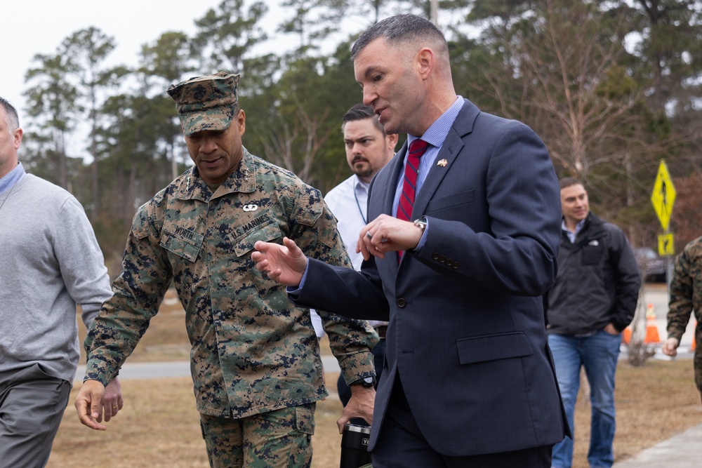 Lt. Gen. Worth visits EOTG