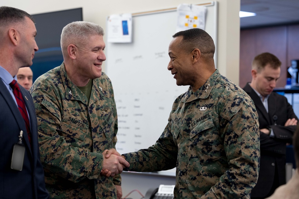 Lt. Gen. Worth visits EOTG