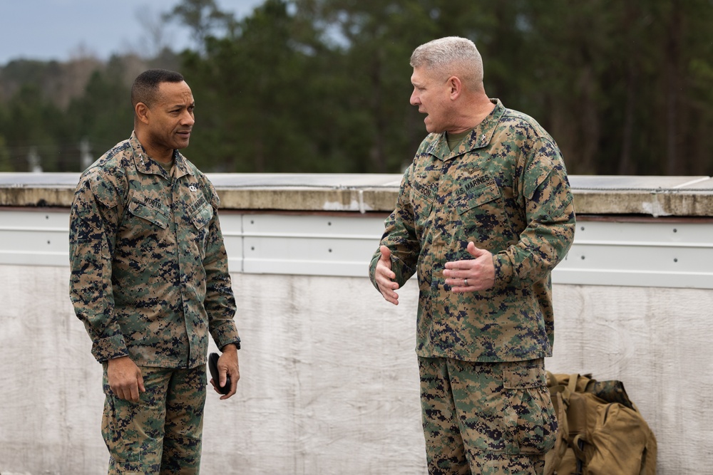 Lt. Gen. Worth visits EOTG