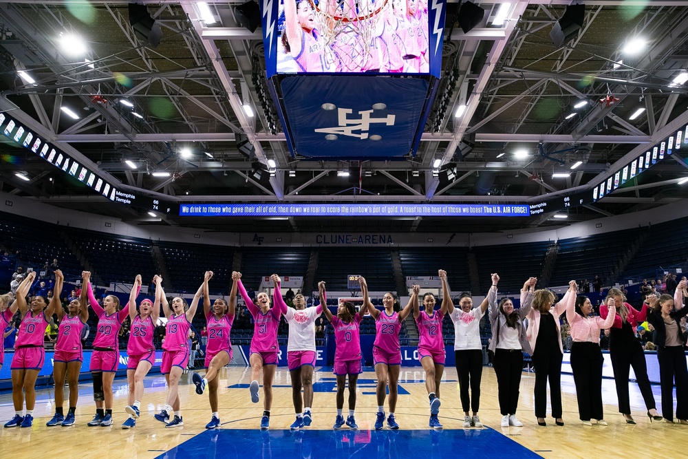 USAFA Women's Basketball vs San Jose State 2025