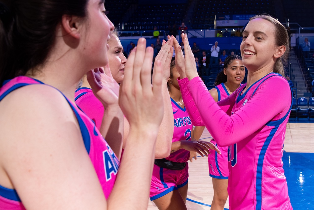 USAFA Women's Basketball vs San Jose State 2025