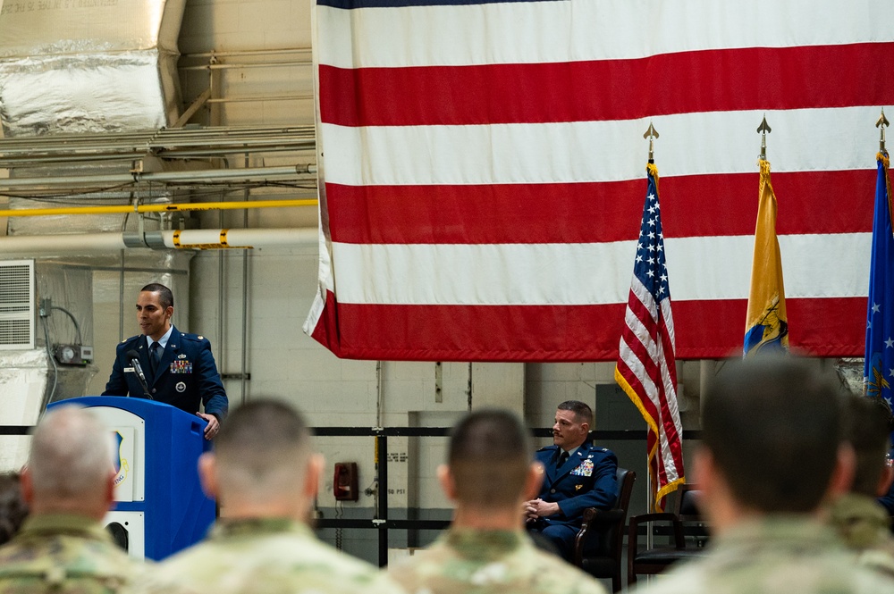 177th AMXS Change of Command Ceremony