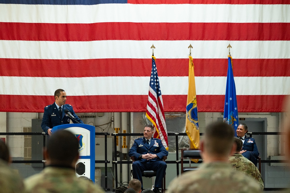 177th AMXS Change of Command Ceremony