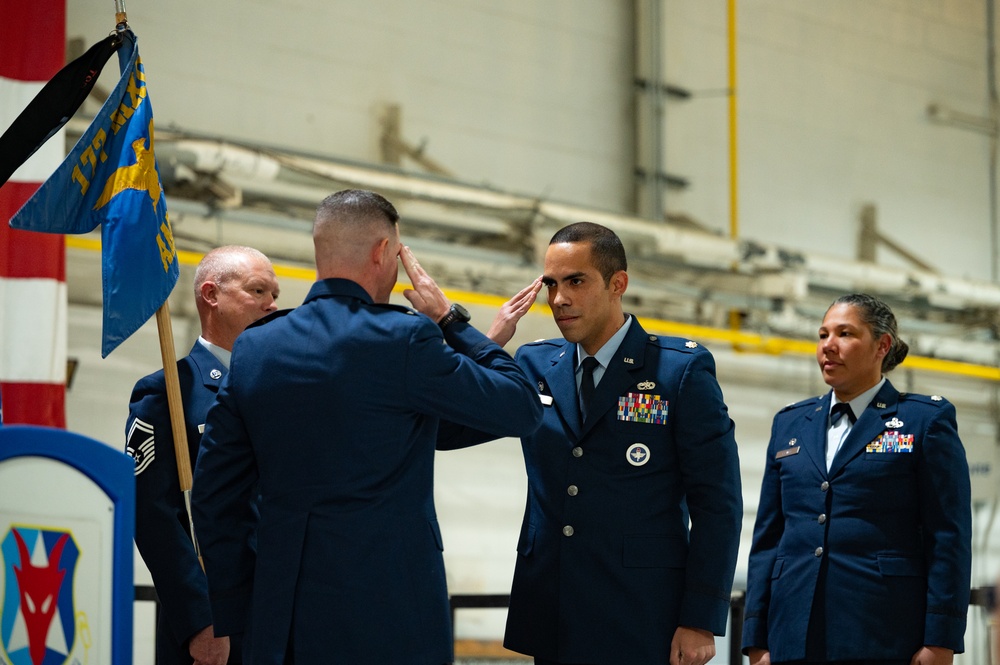 177th AMXS Change of Command Ceremony