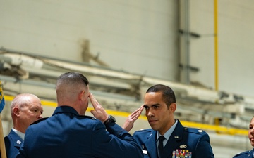 177th AMXS Change of Command Ceremony