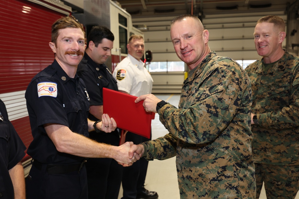 CPF&amp;ES Personnel Receive Lifesaving Award