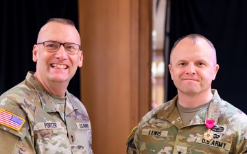 Army National Guard awards the Legion of Merit to Brig. Gen. Edward Lewis