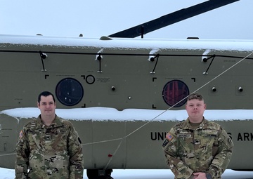 Connecticut National Guardsmen spring into action to aid pedestrian struck by vehicle.