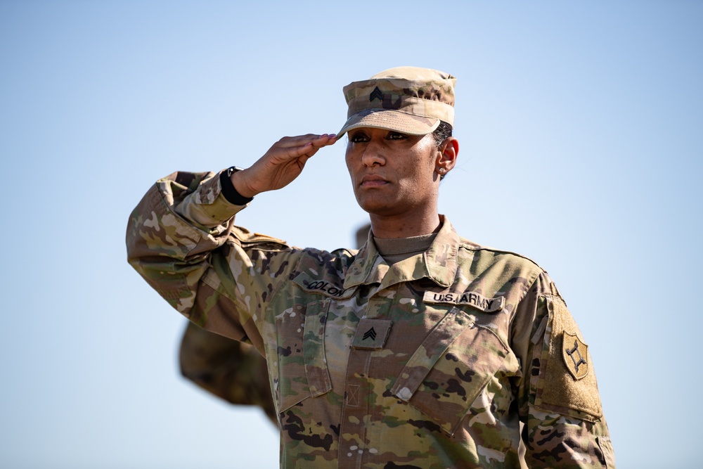 National Guard Soldiers participate in retirement ceremony traditions