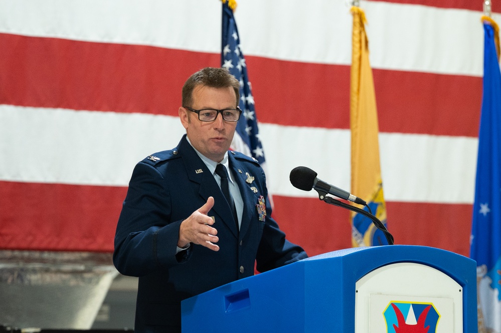 177th OG Assumption of Command Ceremony