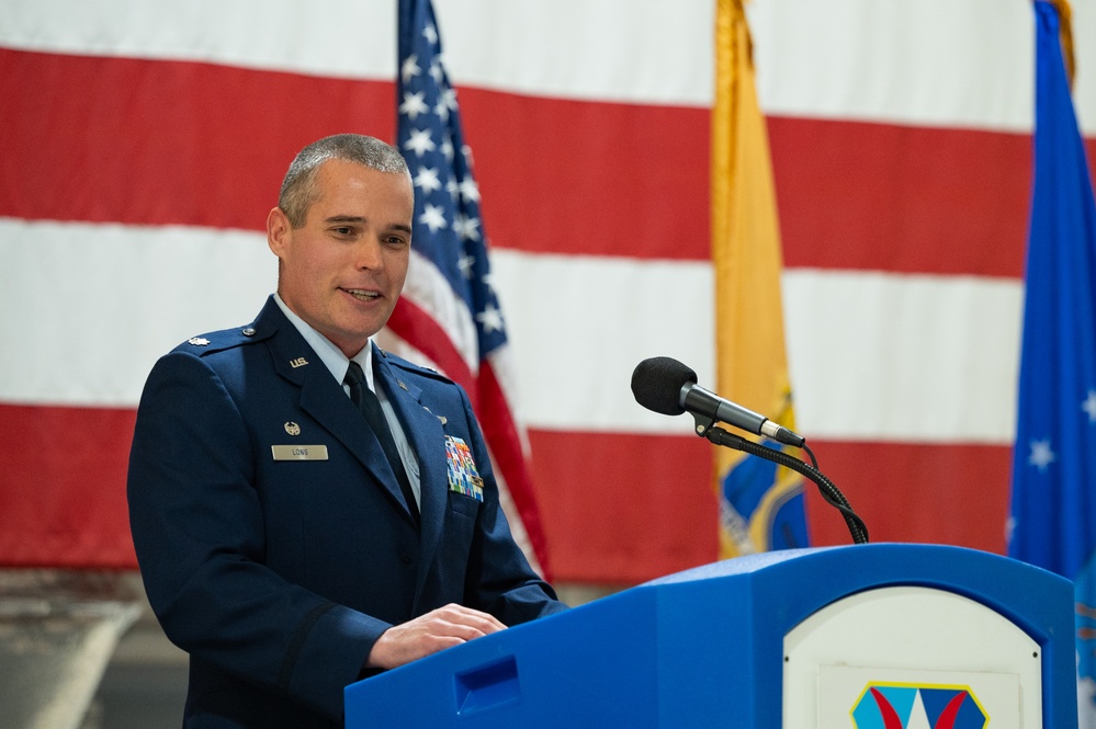 177th OG Assumption of Command Ceremony