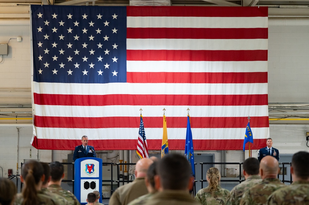 177th OG Assumption of Command Ceremony