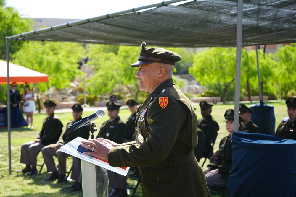 Maj. Gen. Harrison attend UTEP ROTC Graduation