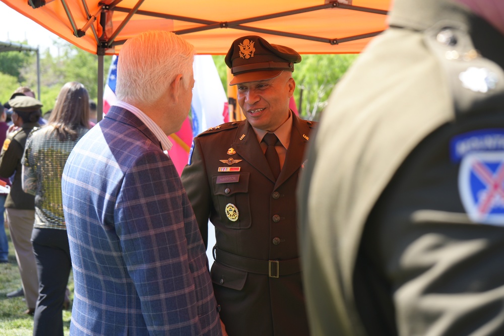 Maj. Gen. Harrison attend UTEP ROTC Graduation