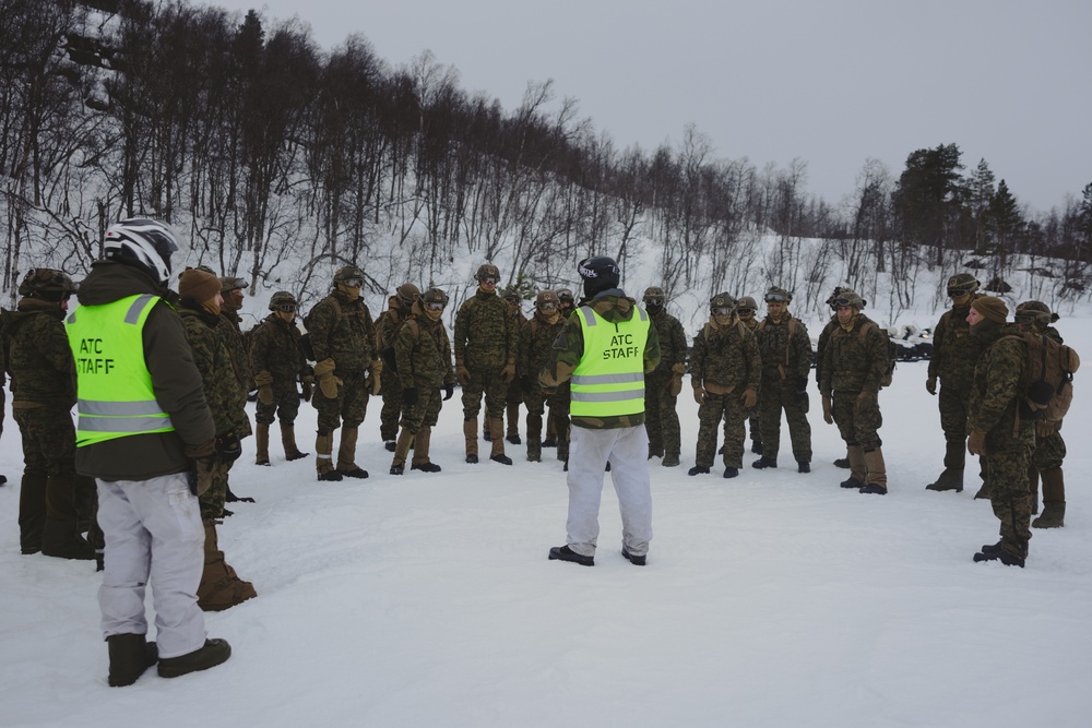 Exercise Joint Viking 25: Snowmobile Course