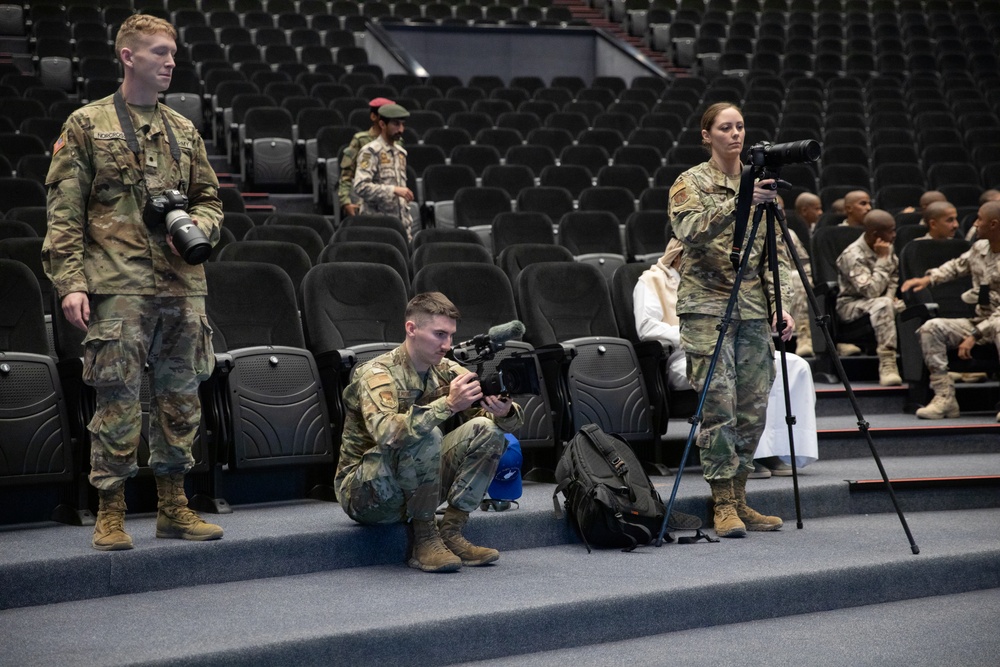 Qatar National Service Academy staff host Best Warrior Competition welcome ceremony