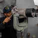 Sailors Stand Watch in the Pilot House Aboard USS Howard