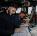 Sailors Stand Watch in the Pilot House Aboard USS Howard