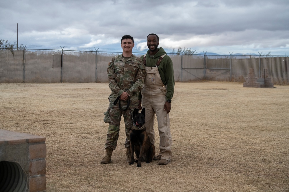 412th SFS MWD Training