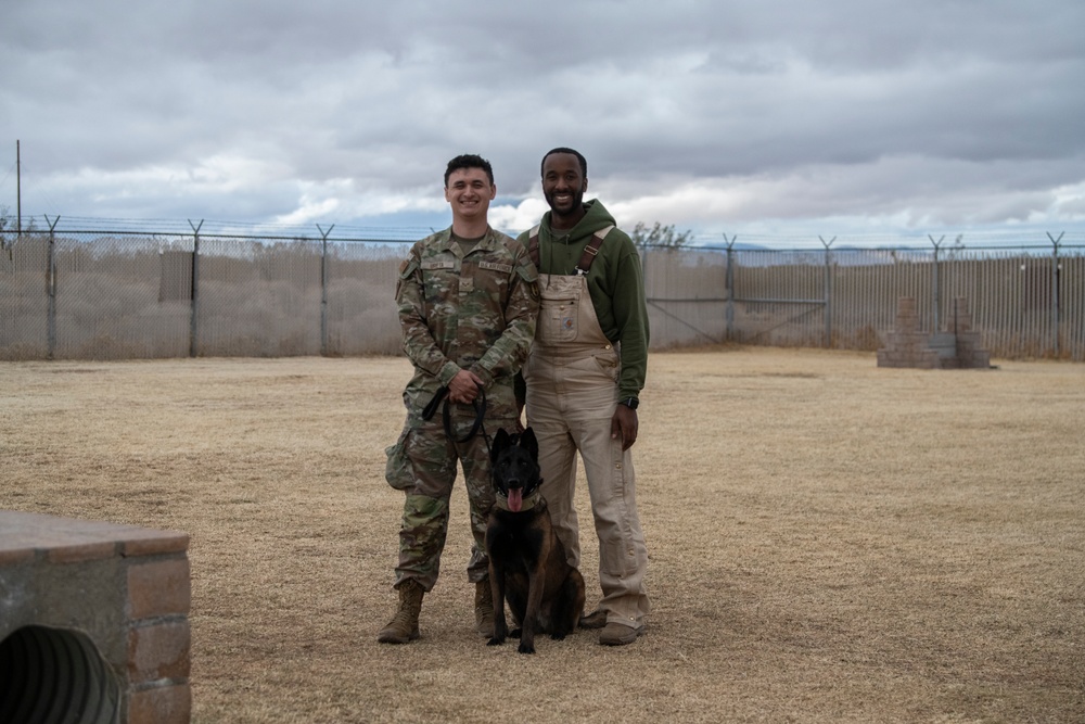 412th SFS MWD Training