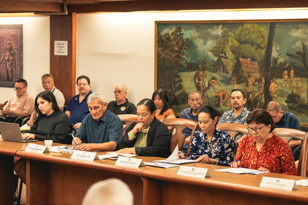 Guam Leaders Meet with Military Officials to Strengthen Civil-Military Collaboration