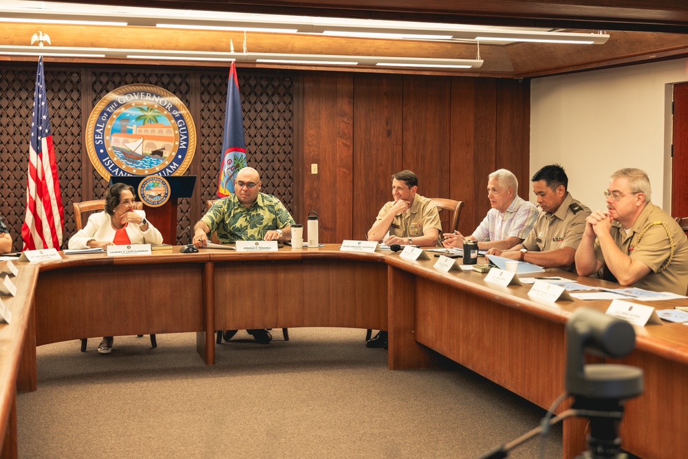 Guam Leaders Meet with Military Officials to Strengthen Civil-Military Collaboration