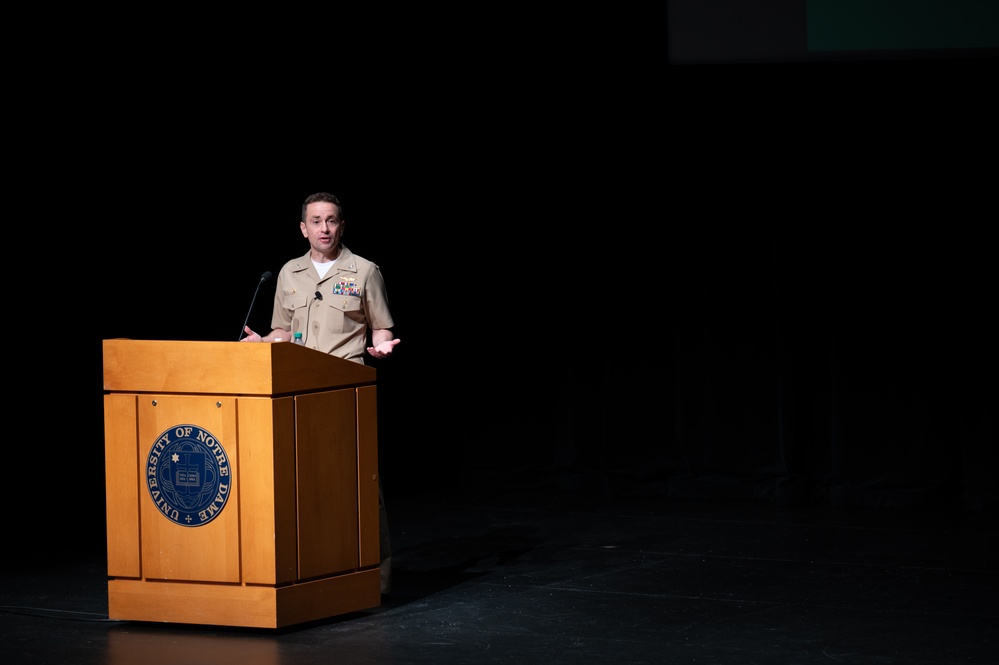 University of Notre Dame NROTC Hosts 30th Annual Naval Leadership Weekend